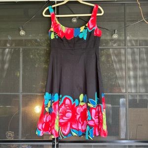 Nine West floral knee length dress